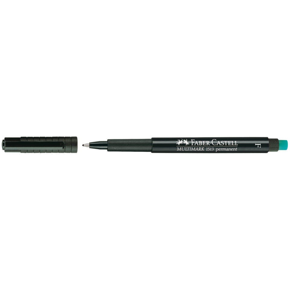 Overheadstift OHP-PLUS schwarz   F permanent FABER CASTELL 151399 FABER CASTELL 151399 F Perma