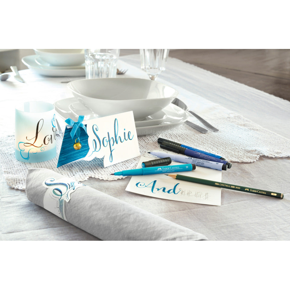 Tuschestift 4 Stück Lettering   Pitt Artist Pen FABER CASTELL 267115 FABER CASTELL 267115 Pitt Artist Pen