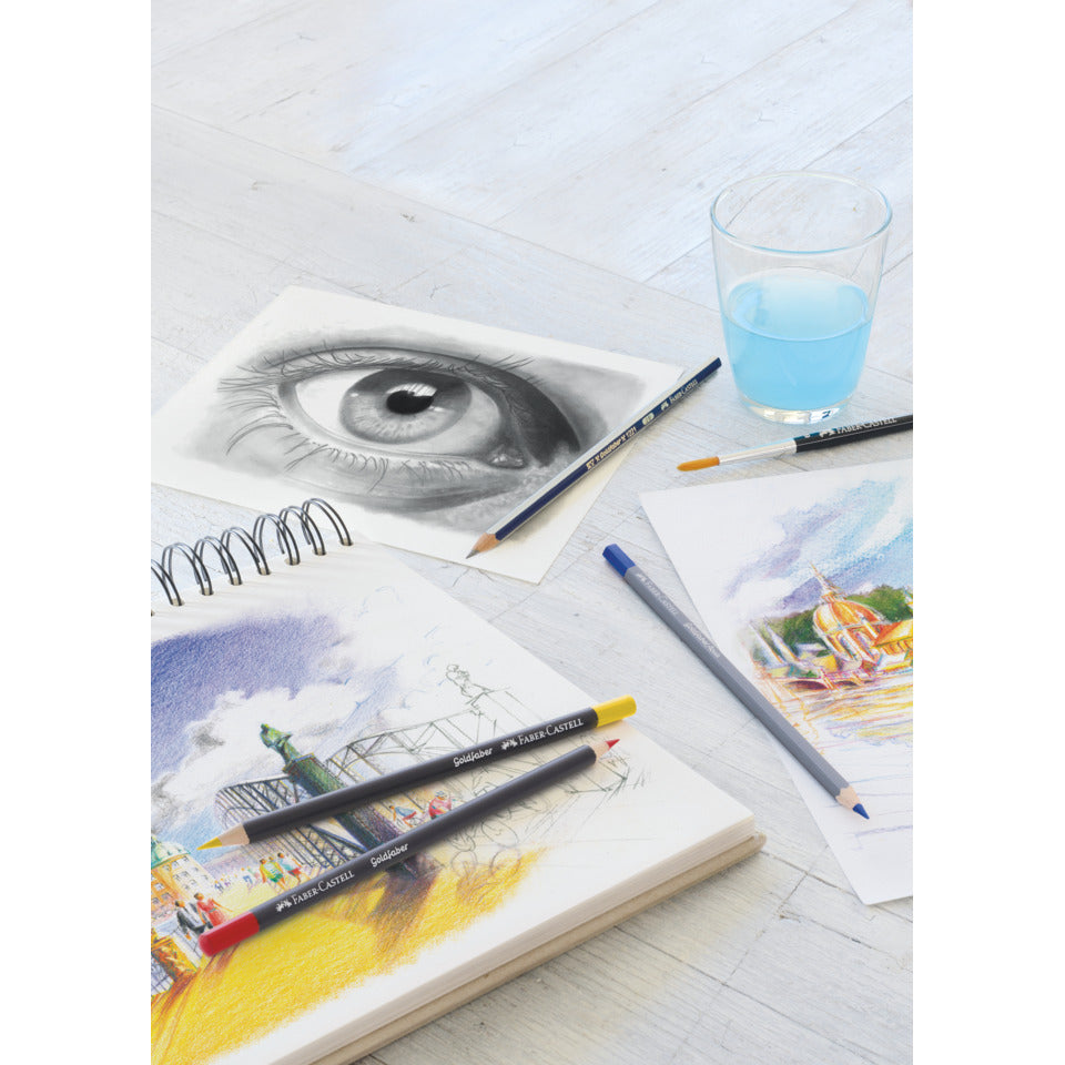 Aquarellfarbstift Goldfaber Aqua, 36 Stück, sortiert FABER CASTELL 114636 FABER CASTELL 114636 Goldfaber