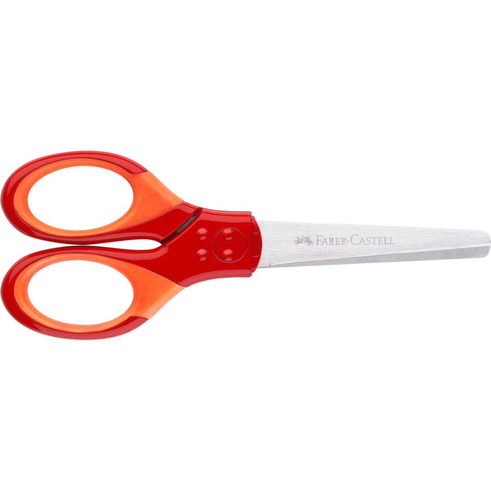 Schulschere GRIP rot FABER CASTELL 181550