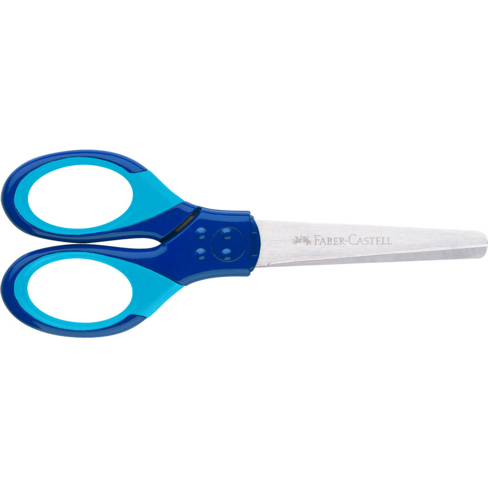 Schulschere GRIP blau FABER CASTELL 181549