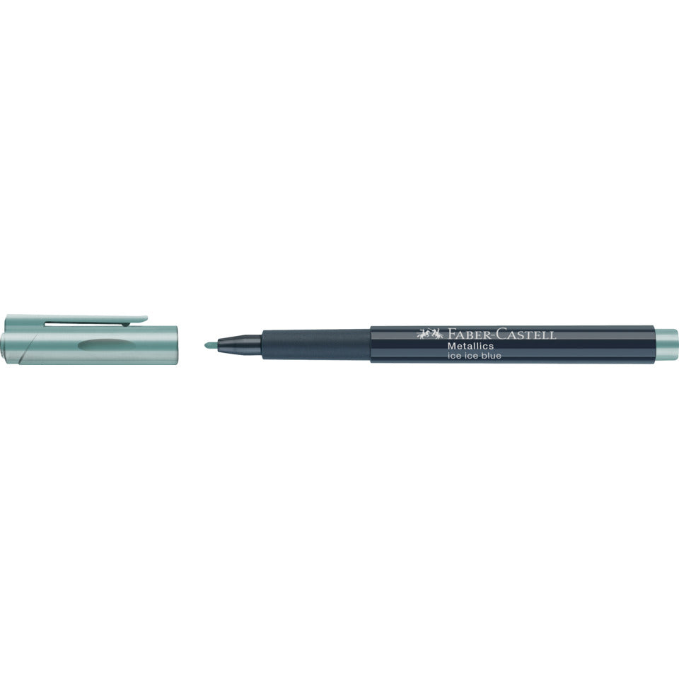 Metallics Marker ice ice blue, 1,5mm FABER CASTELL 160792 FABER CASTELL 160792/1,5mm