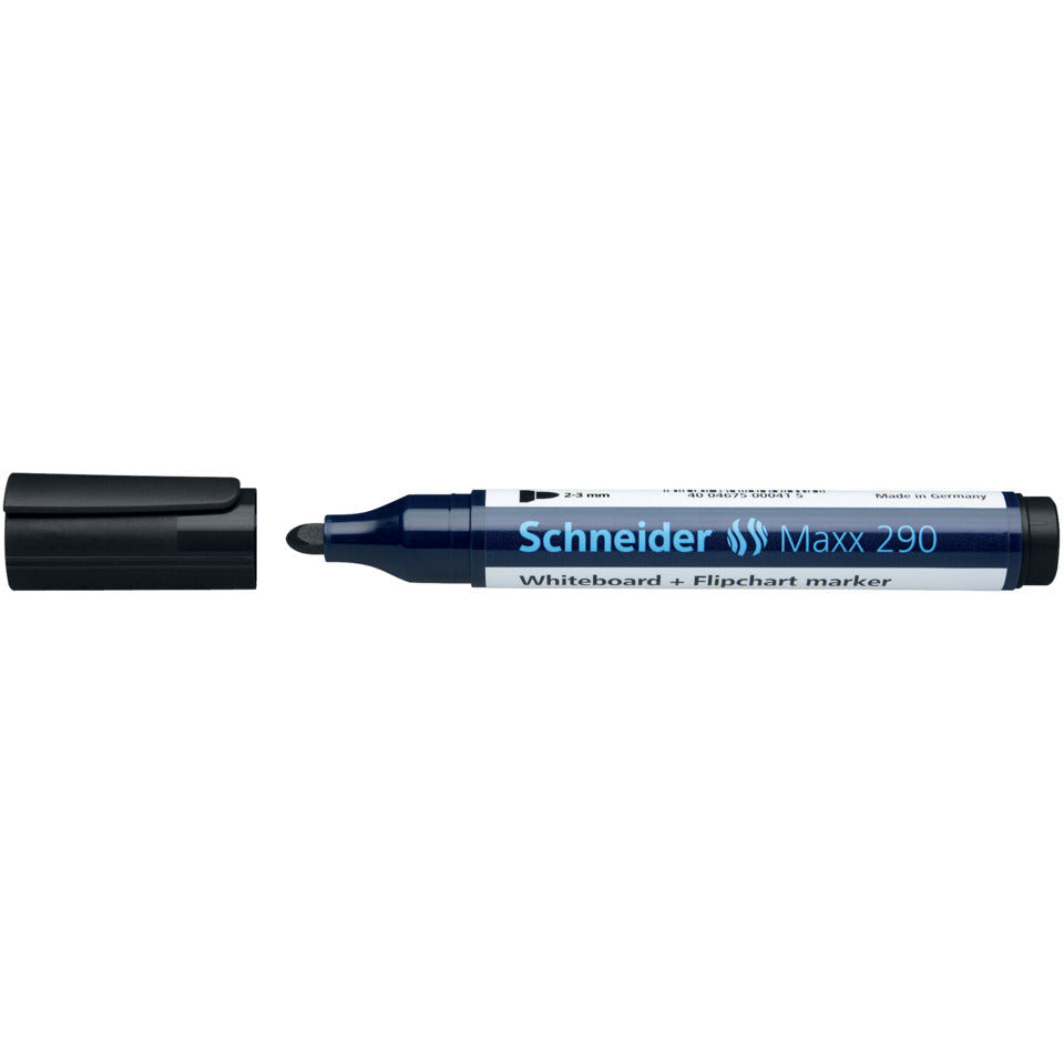 Boardmarker Maxx 290, nachfüllbar, 2-3 mm, schwarz SCHNEIDER SN129001 SCHNEIDER SN129001 Rundspitze