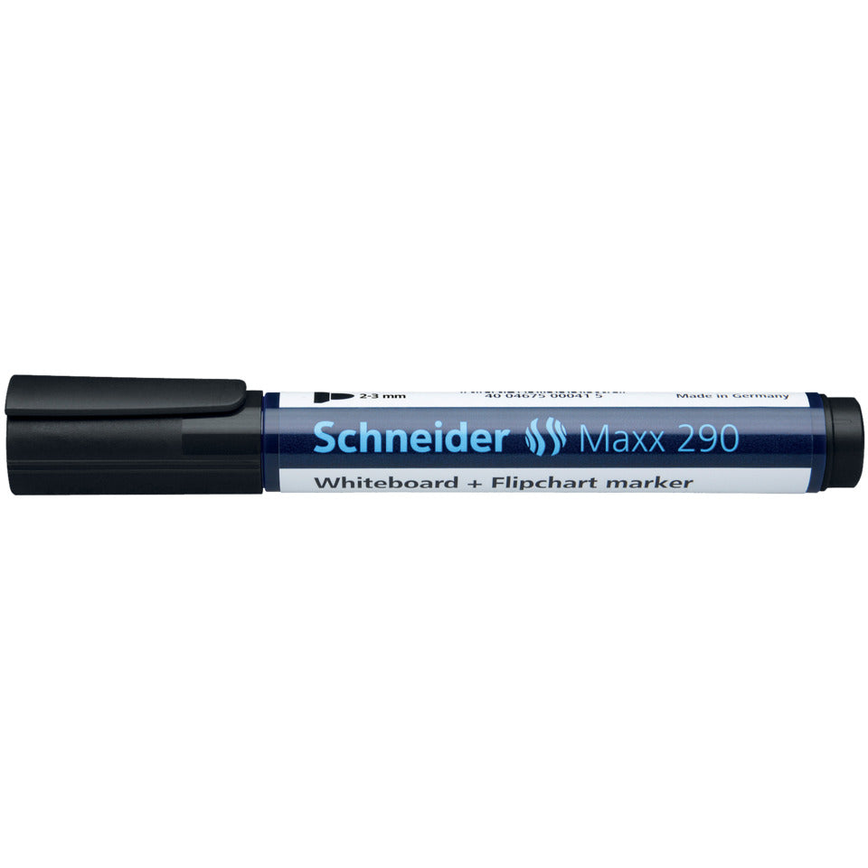 Boardmarker Maxx 290, nachfüllbar, 2-3 mm, schwarz SCHNEIDER SN129001 SCHNEIDER SN129001 Rundspitze
