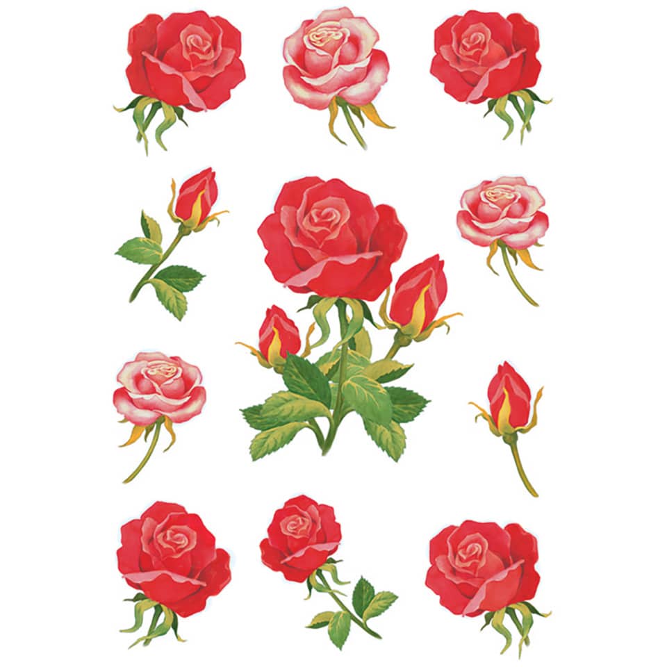 Sticker Rosen, 33 Stück HERMA 3581