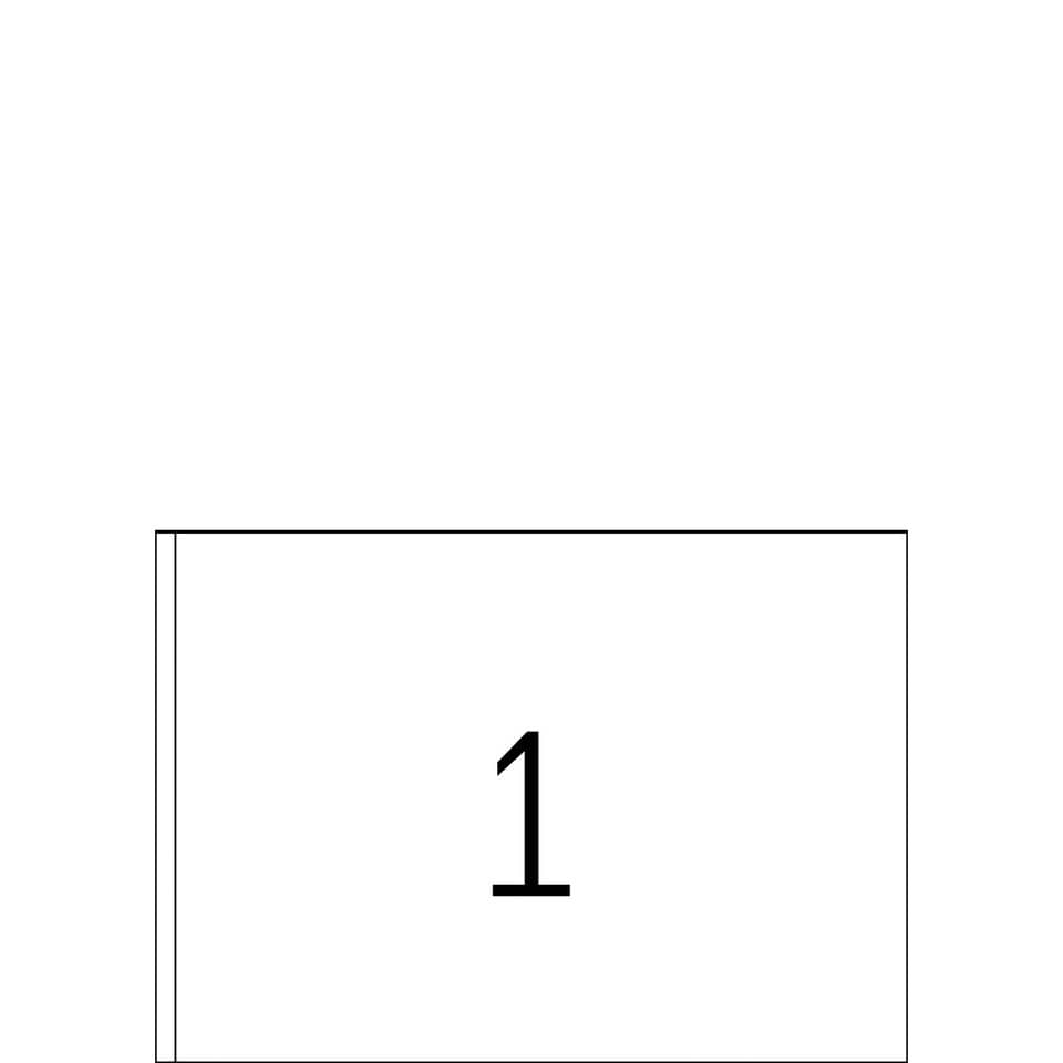 Adressetiketten Premium permanent, 148,5x205mm, 400 Stück, weiß HERMA 8690 HERMA 8690 A5  400 Stück permanent