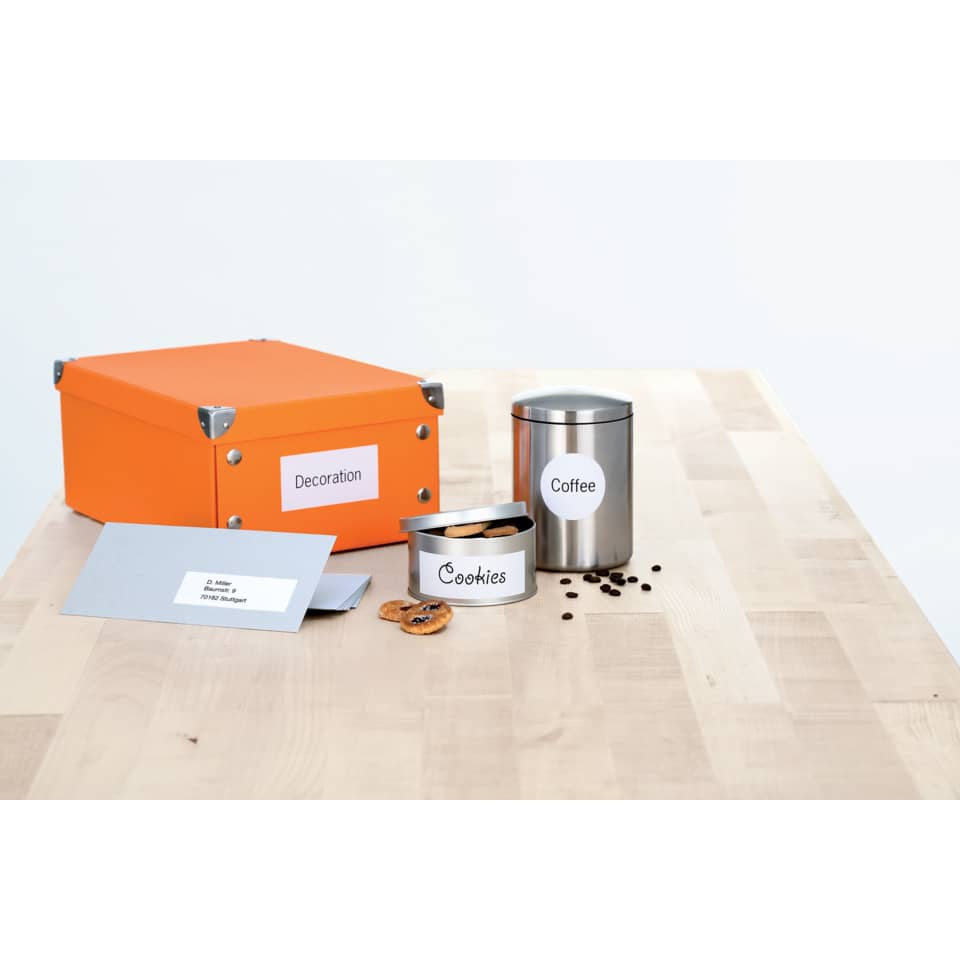 Etiketten Premium permanent, 70x36mm, 600 Stück, weiß HERMA 4360 HERMA 4360  600 Stück permanent haftend