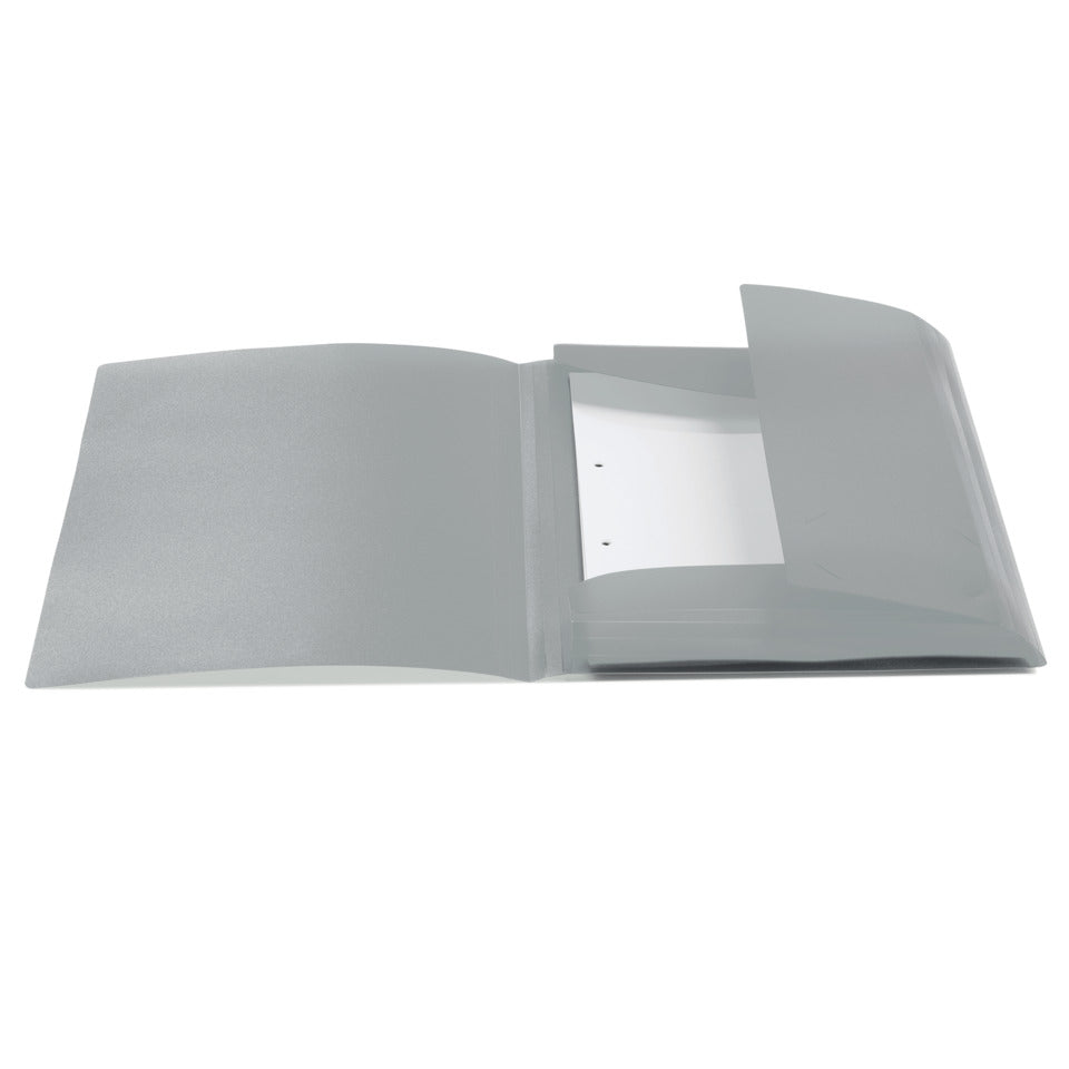 Sammelmappe, A4, PP, transluzent/hellgrau HERMA 19582 HERMA 19582 grau