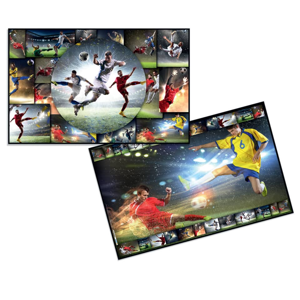 Schreibunterlage Fußball, 550x350mm HERMA 19381 HERMA 19381 55x35cm