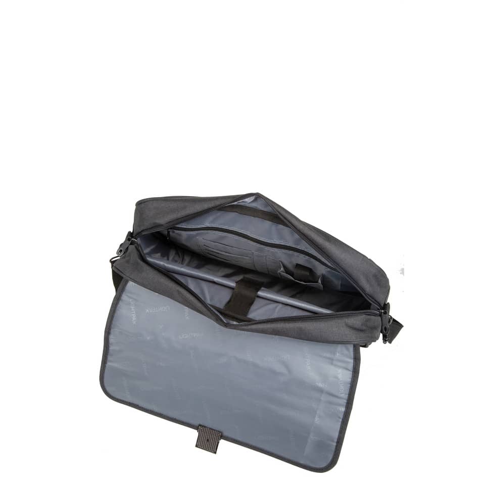 Aktentasche MOTION, 430 x 340 x 120 mm, 600D Polyester, anthrazit LIGHTPAK 46145 LIGHTPAK 46145 43x34x12cm