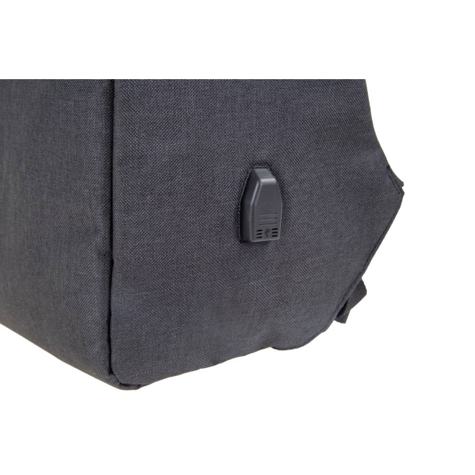 Rucksack SAFEPAK, 310 x 450 x 150 mm, 600D Polyester, anthrazit LIGHTPAK 46154 LIGHTPAK 46154 31x45x15cm