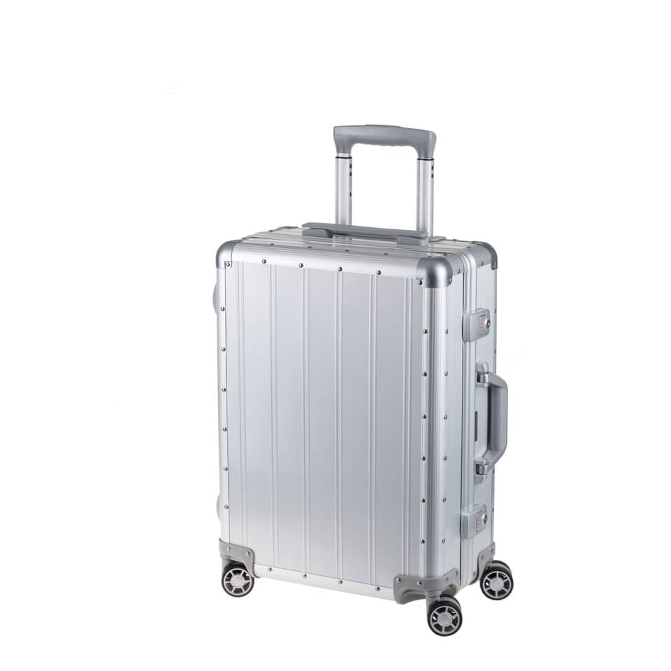 Reisetrolley ORBIT, 400 x 550 x 200 mm, Aluminium, silber matt ALUMAXX 45170 ALUMAXX 45170 40x55x20cm