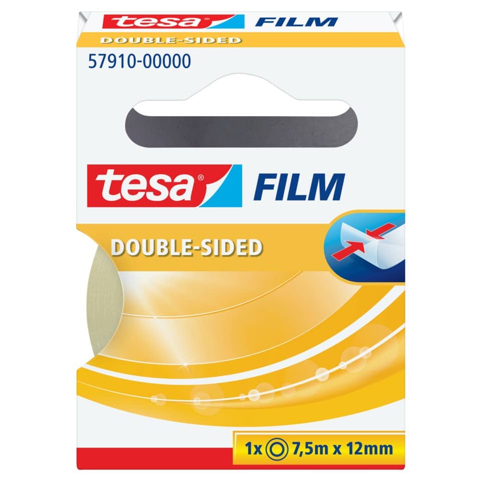 Klebefilm tesafilm® doppelseitig, 7,5mx12mm TESA 57910-00000-02 TESA 57910-00000-02 doppelseitig kl