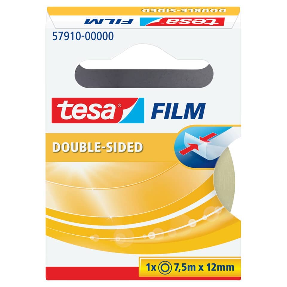 Klebefilm tesafilm® doppelseitig, 7,5mx12mm TESA 57910-00000-02 TESA 57910-00000-02 doppelseitig kl