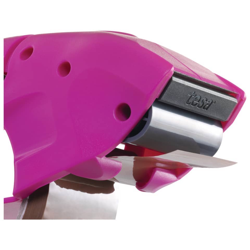 Packband-Handabroller Pack' n' Go+1 Rolle, pink TESA 51113-00000-00
