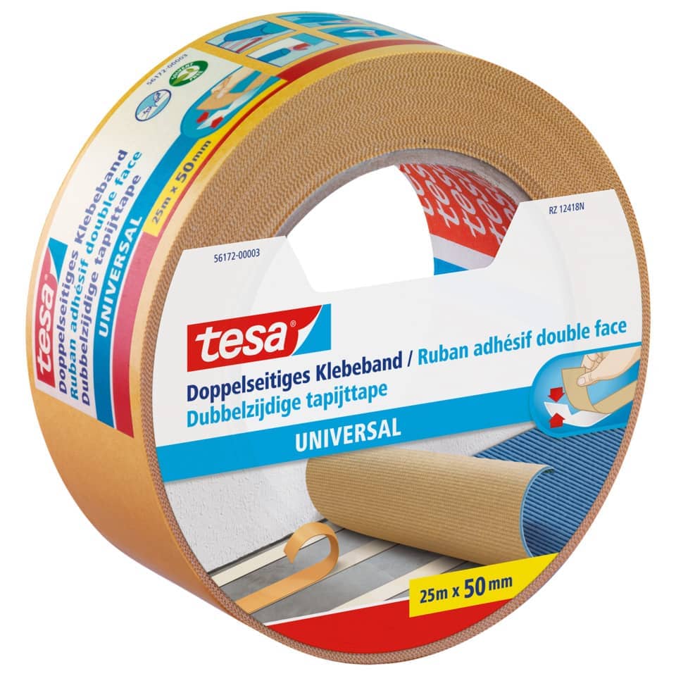Klebeband doppelseitig Universal, 25mx50mm TESA 56172-00003-11 TESA 56172-00003-11 56172-00003-01