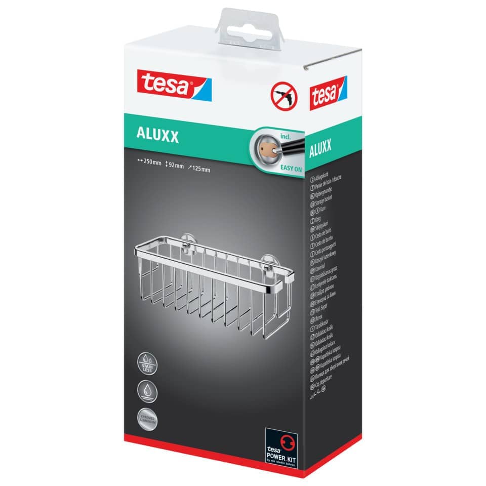 Duschablagekorb ALUXX einstöckig viereckig M TESA 40201-00000-00 TESA 40201-00000-00 Aluxx