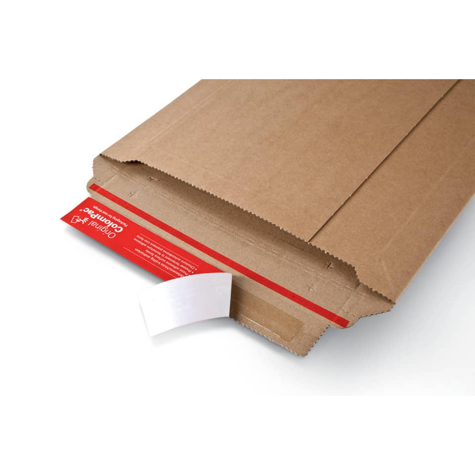 Versandtasche, 570x420x50mm, Wellpappe, braun COLOMPAC 30000186 COLOMPAC 30000186 570x420x50mm