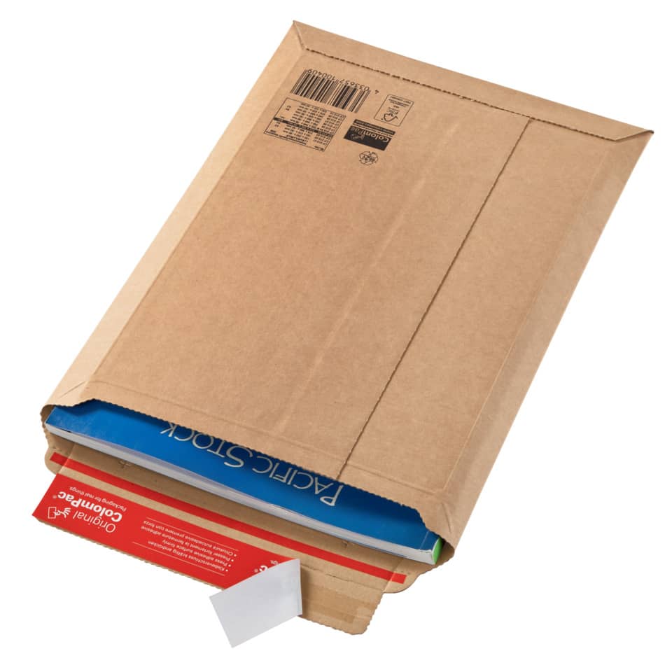 Versandtasche, 570x420x50mm, Wellpappe, braun COLOMPAC 30000186 COLOMPAC 30000186 570x420x50mm