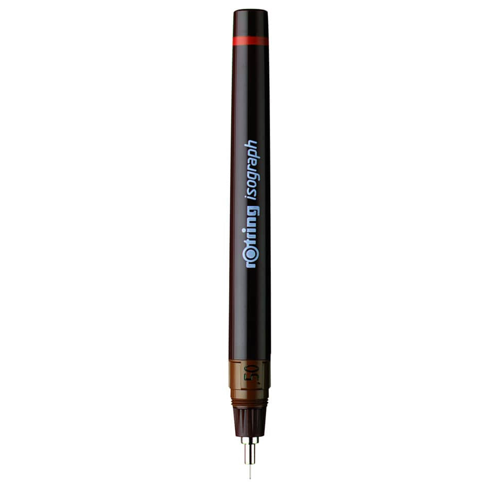 Tuschefüller Isograph 0,5 mm, schwarz ROTRING 1903492 ROTRING 1903492/S0202410