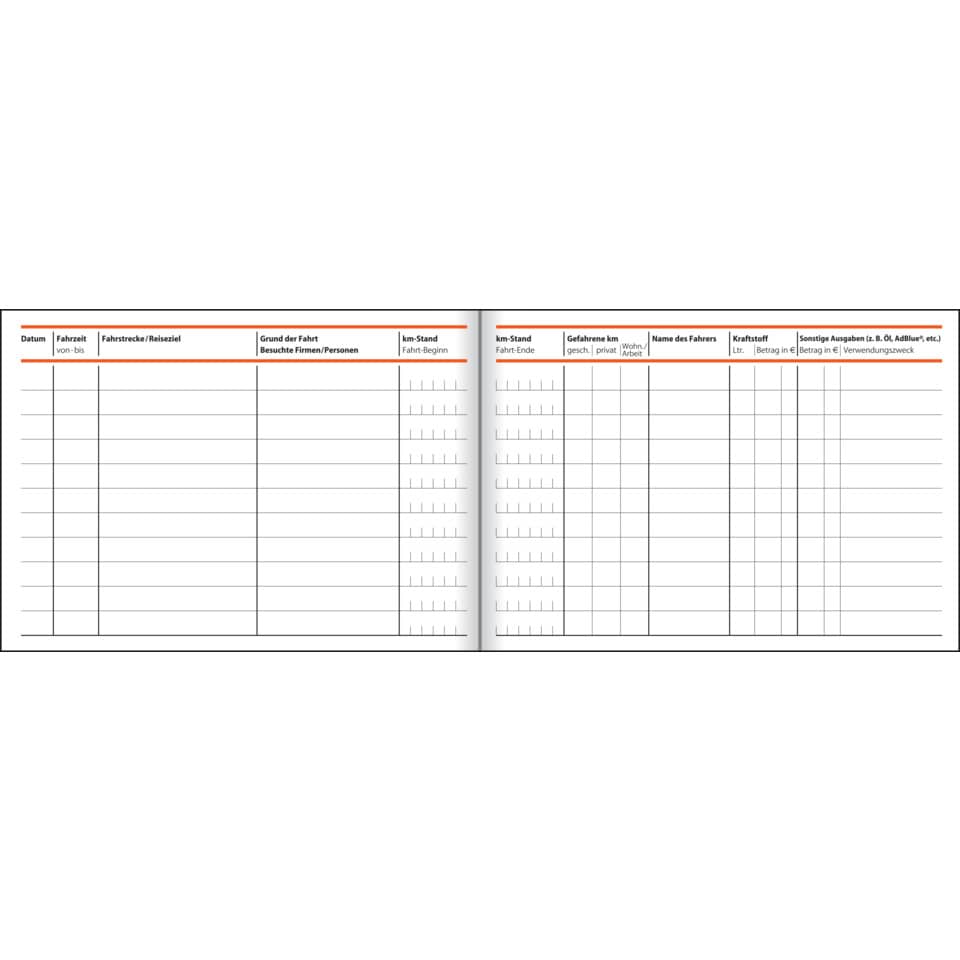 Fahrtenbuch PKW, A6, 40 Blatt, 3 Stück SIGEL T1179 SIGEL T1179 2+1 (gratis) Aktion