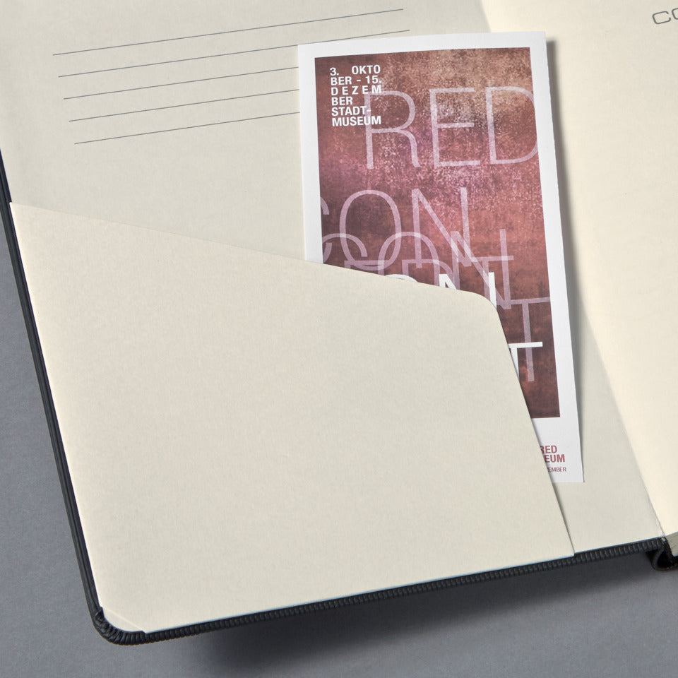 Notizbuch Conceptum Softcover, A4, 80g/m², 97 Blatt, kariert, schwarz SIGEL CO308 SIGEL CO308 Conceptum Softcover