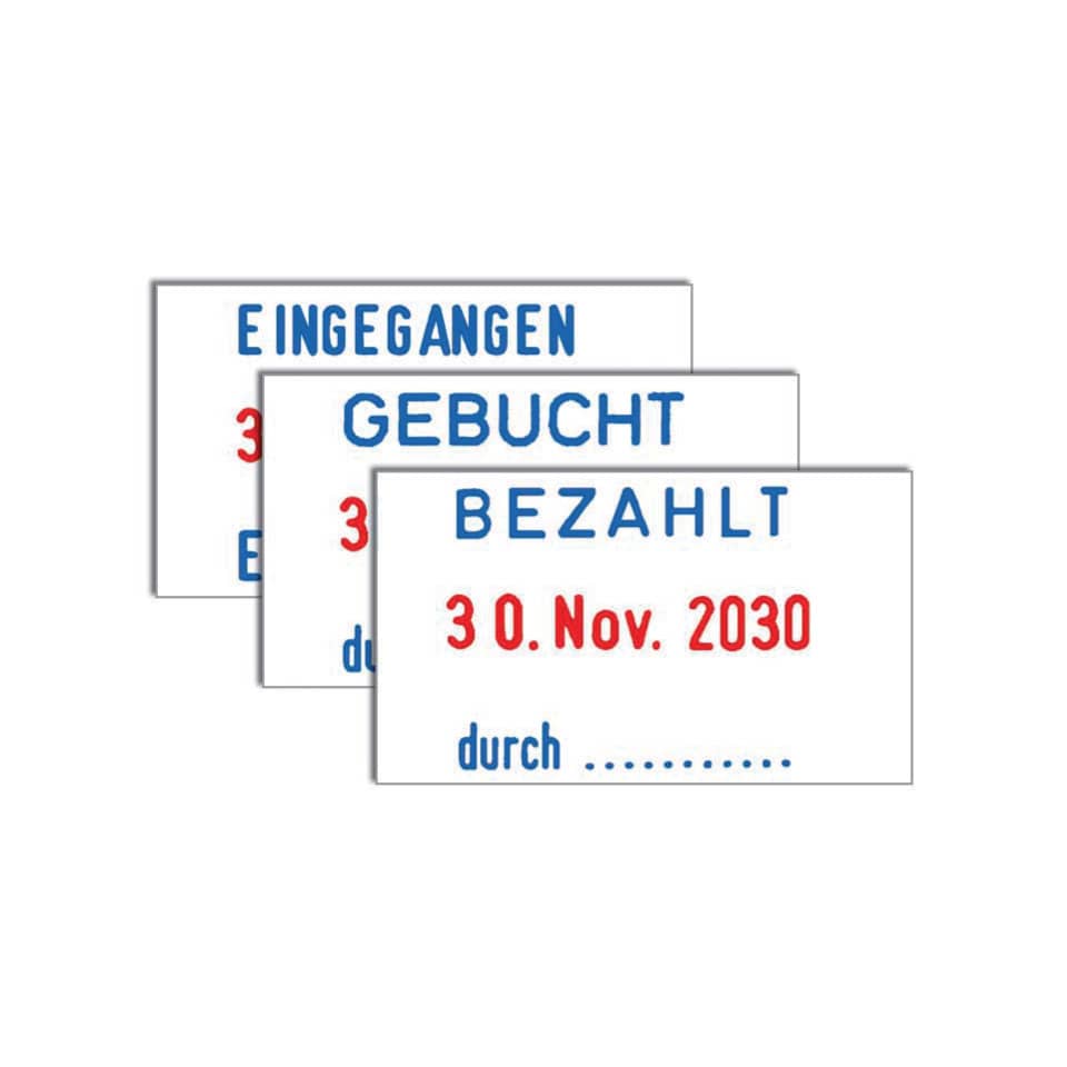 Datumstempel mit Lagertext Professional, 4mm, schwarz TRODAT 5430L