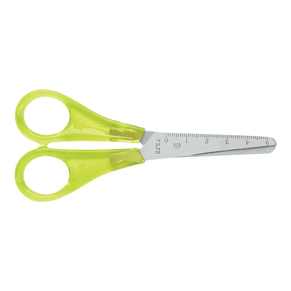 Bastelschere Rund, 13cm, sortiert WEDO 7372 WEDO 07372 fbg.Griff