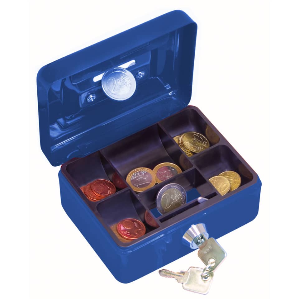 Geldkassette Gr.0, 125x95x63mm, farbig sortiert WEDO 144099 WEDO 144099  125x95x63mm
