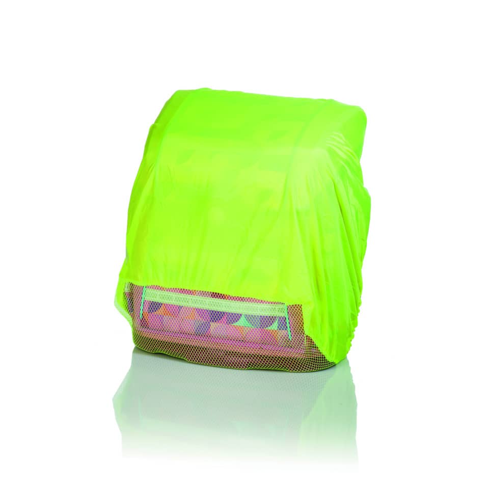 Regenschutzhülle für Schulranzen, 50x50cm, leuchtgelb WEDO 241 1065 WEDO 2411065 f.Schulranzen
