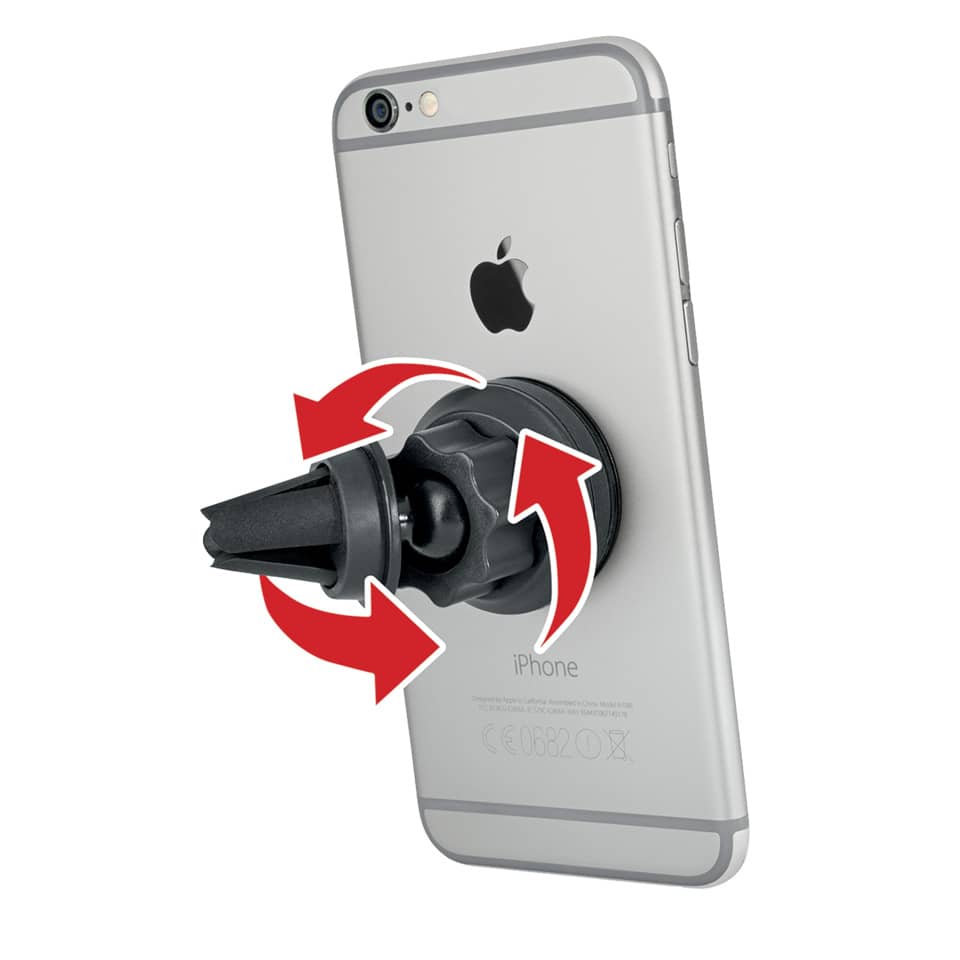 Smartphone-Halter Dock-it, magnetisch, schwarz WEDO 60 06001 WEDO 60 06001 magnetisch