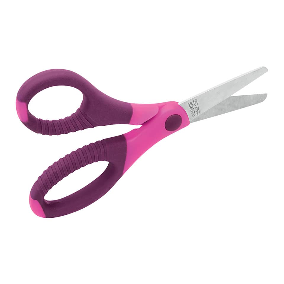 Display Bastelschere Gripy, 13cm, sortiert WEDO 77157 WEDO 77157 i.Display