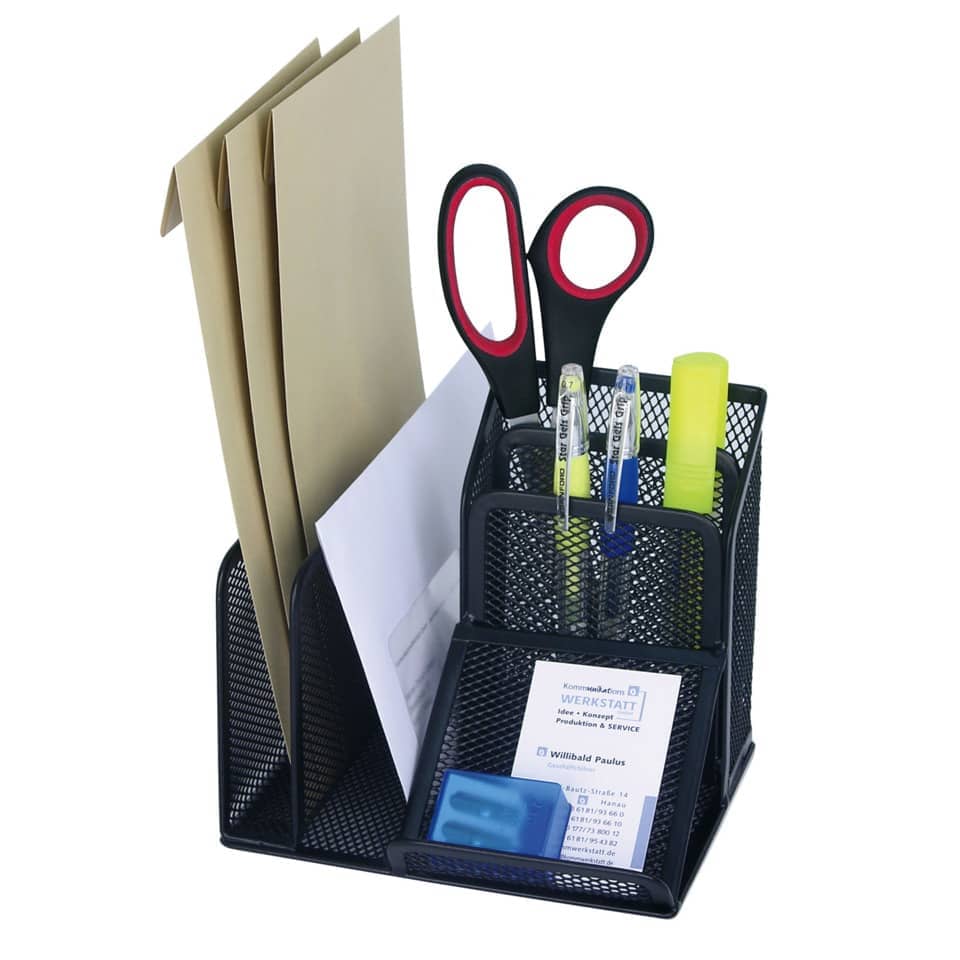 Schreibtischköcher Buttler Office, schwarz WEDO 65501