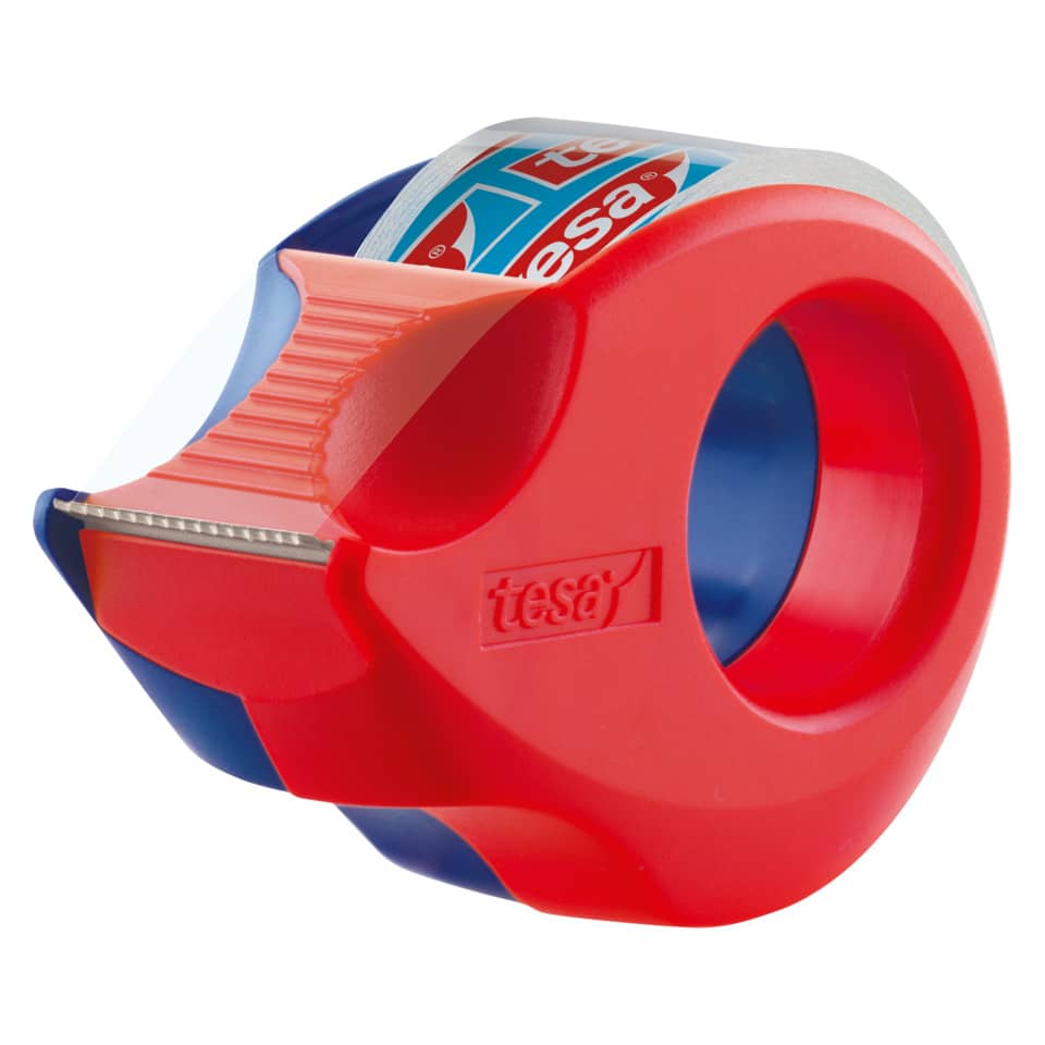 Handabroller Mini, 10mx19mm, rot/blau TESA 57858-00000-03 TESA 57858-00000-00