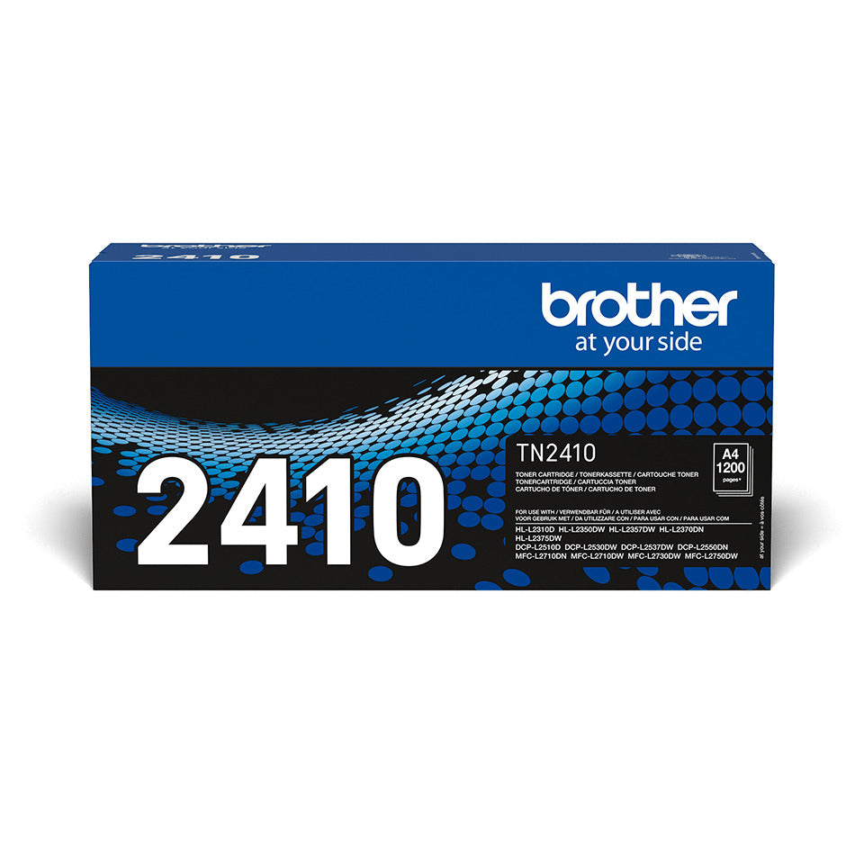 Lasertoner, 1.200 Seiten, schwarz BROTHER TN2410