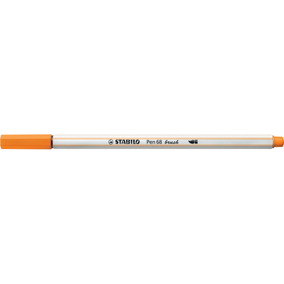 Faserschreiber mit Pinselspitze Pen 68 brush, orange STABILO 568/54