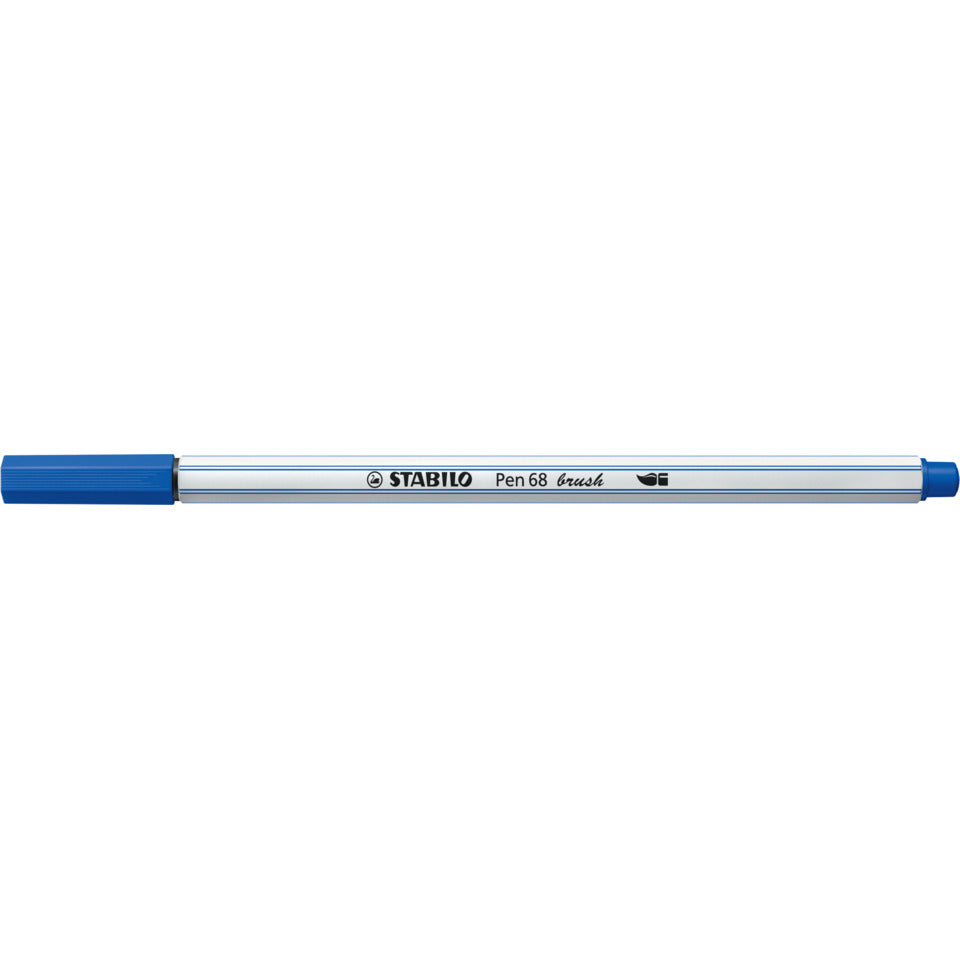 Faserschreiber mit Pinselspitze Pen 68 brush, ultramarinblau STABILO 568/32