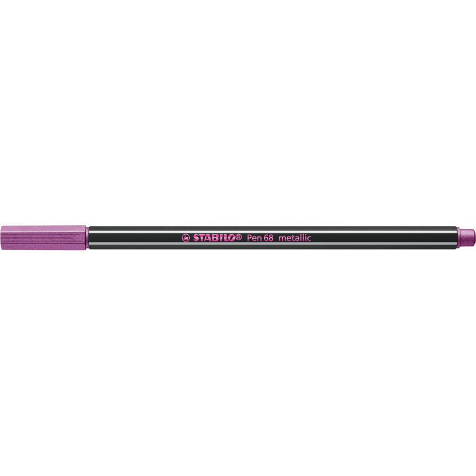 Fasermaler Pen 68, 1mm, metallic rosarot STABILO 68/856