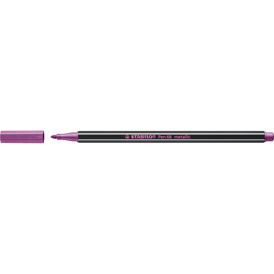Fasermaler Pen 68, 1mm, metallic rosarot STABILO 68/856