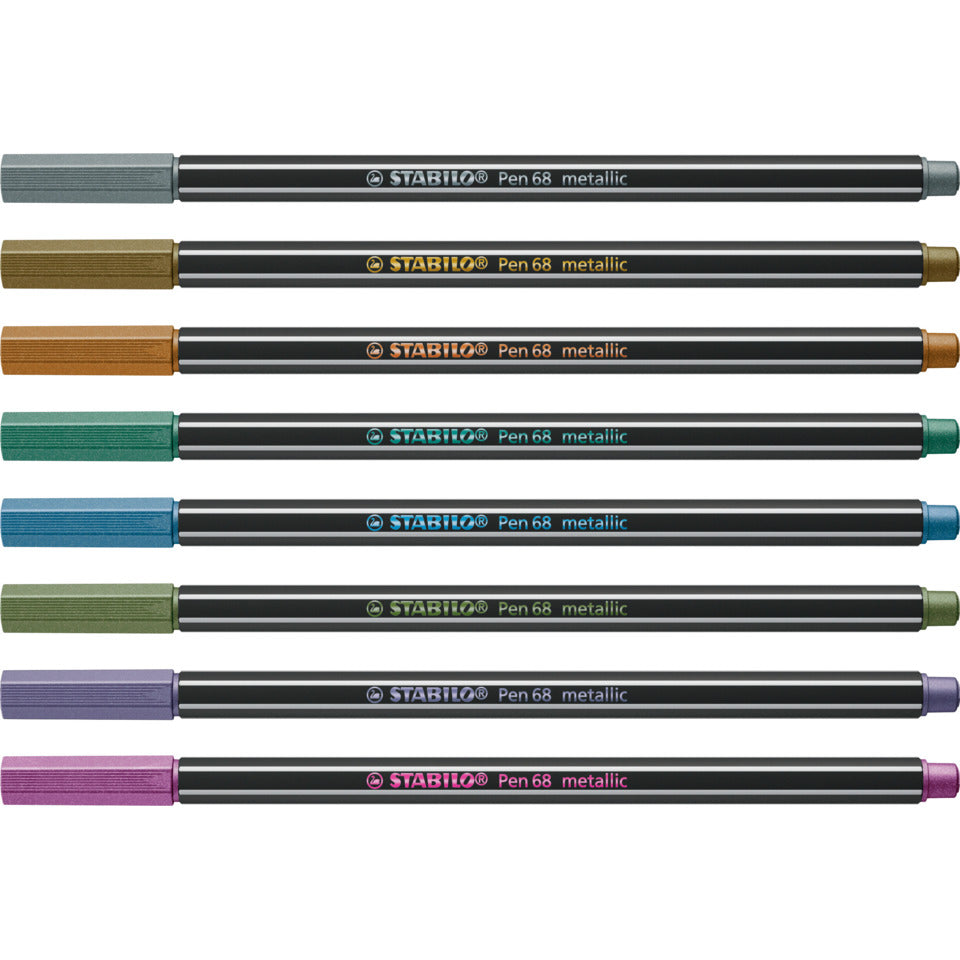 Fasermaler Pen 68, 1mm, metallic rosarot STABILO 68/856