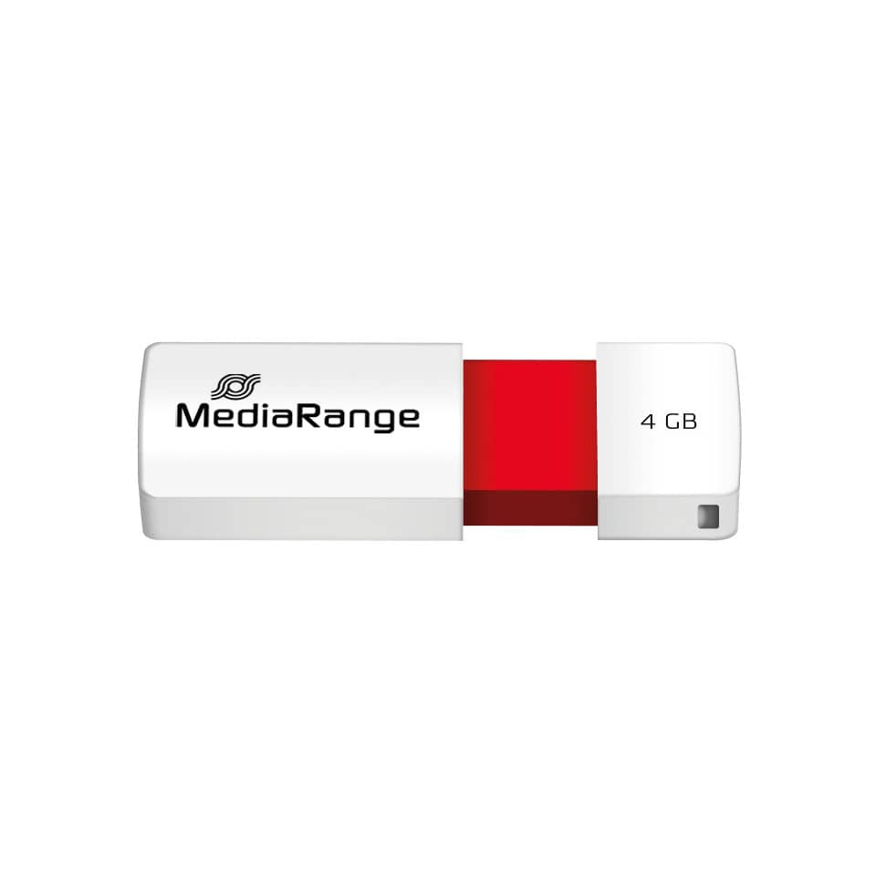 USB Stick 2.0, 4 GB, rot MEDIARANGE MR970 MEDIARANGE MR970 2.0