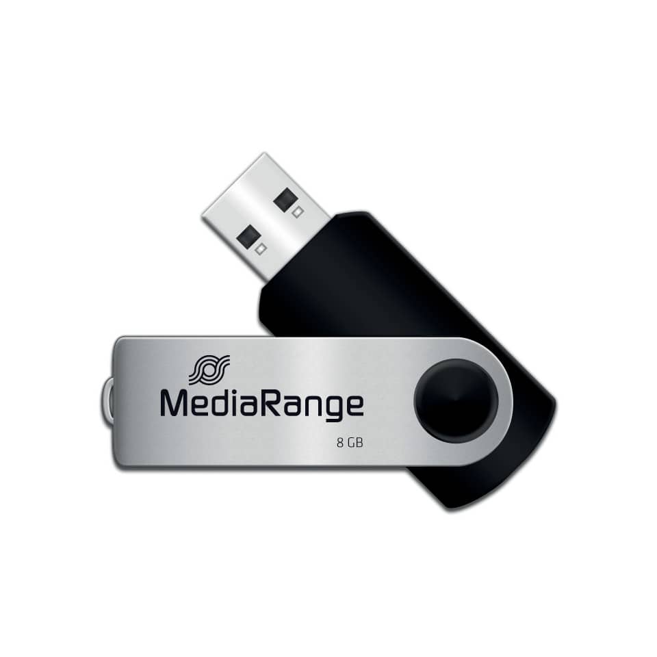 USB Stick 2.0 High Speed, 8 GB MEDIARANGE MR908