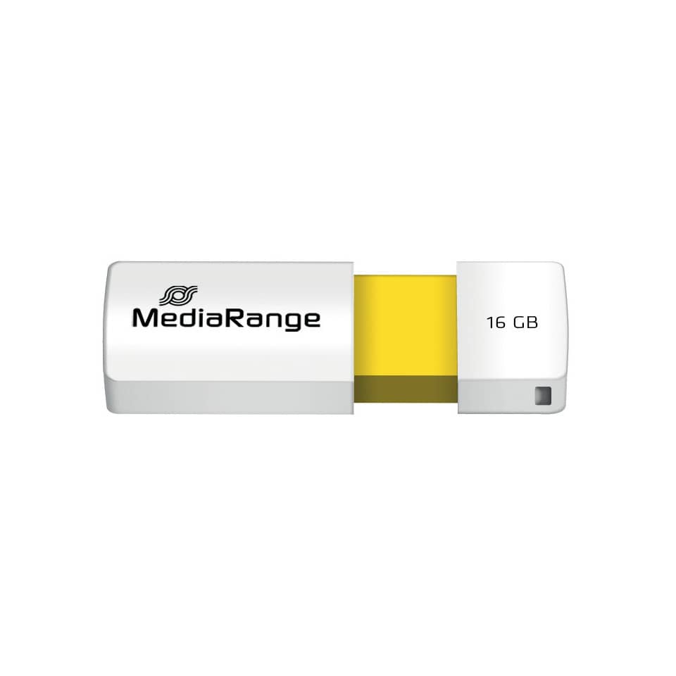 USB Stick 2.0, 16 GB, gelb MEDIARANGE MR972 MEDIARANGE MR972 2.0/DT50/16GB