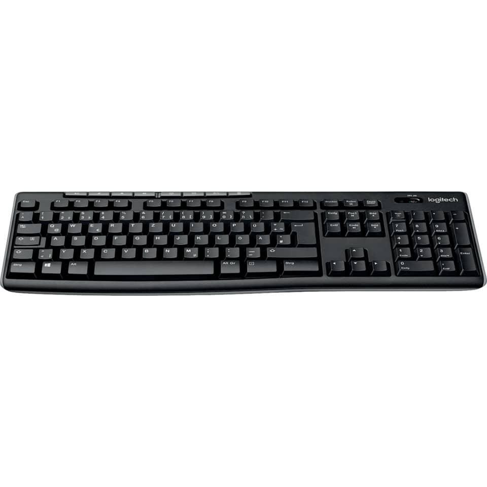 Tastatur K270, kabellos, bluetooth, schwarz LOGITECH 920-003052 LOGITECH 920-003052 USB ohneK.