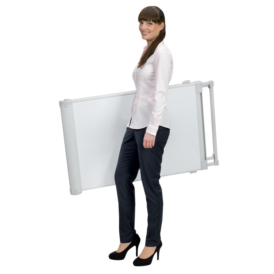 Flipchart PRO, Vierbeinstativ, Stahl, 2 ausklappbare Arme, höhenverstellbar, 67 x 95cm, hellgrau FRANKEN FC84 FRANKEN FC84 Pro