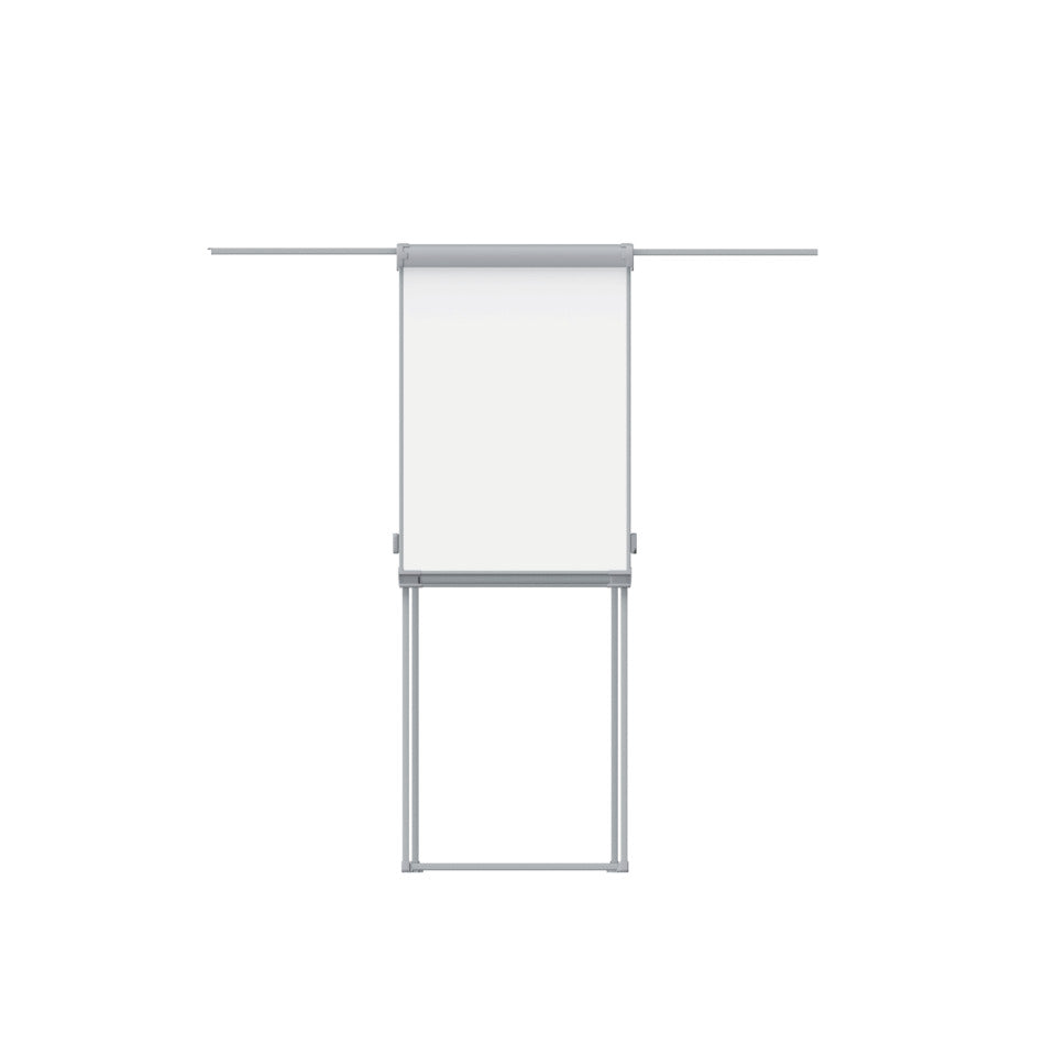 Flipchart PRO, Vierbeinstativ, Stahl, 2 ausklappbare Arme, höhenverstellbar, 67 x 95cm, hellgrau FRANKEN FC84 FRANKEN FC84 Pro