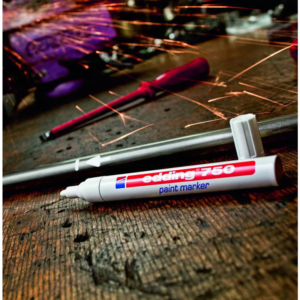 Glanzlackmarker 750, 2-4mm, Rundspitze, pink EDDING 750-9-009 EDDING 750-9-009  750CR-009