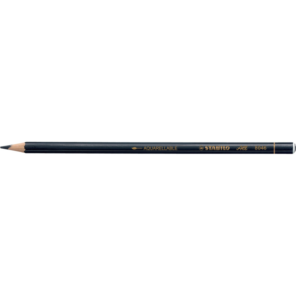 Farbstift All®, 3,3 mm, schwarz STABILO 8046