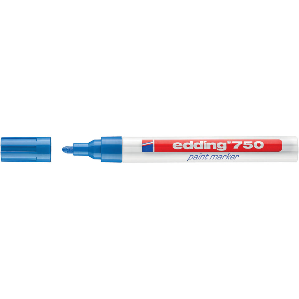 Lackmarker 750, 2-4mm, Rundspitze, blau EDDING 4-750003 EDDING 4-750003  Rundspitze