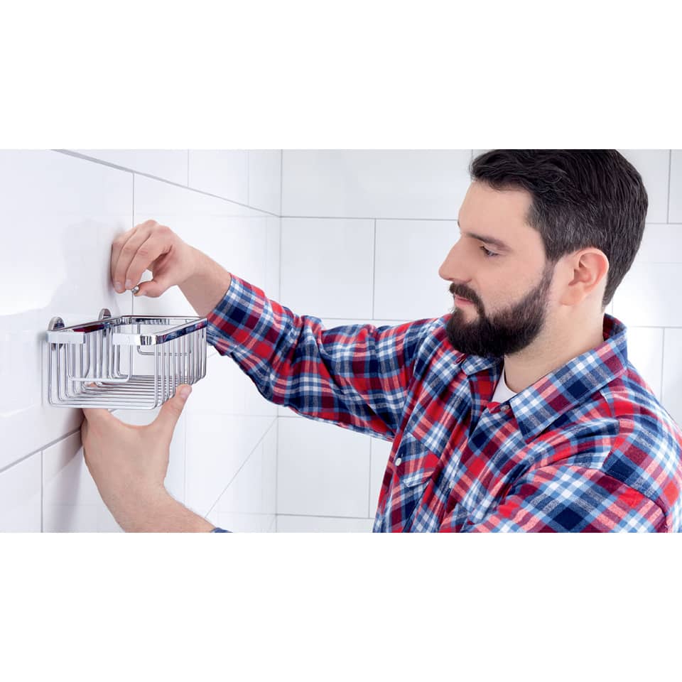 Duschablagekorb ALUXX einstöckig viereckig M TESA 40201-00000-00 TESA 40201-00000-00 Aluxx
